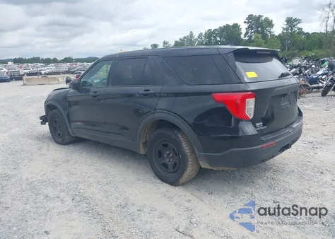 2020 Ford Explorer Police Interceptor из США, поврежденный, VIN 1FM5K8AB8LGD00858